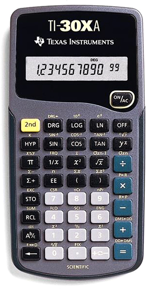 Minfo.pt | TI30XA : Texas Instruments TI-30Xa
