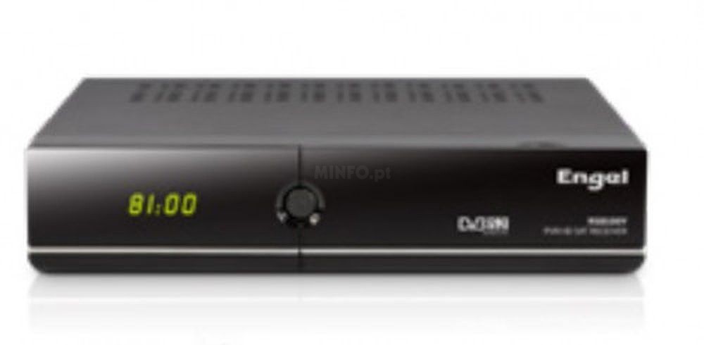 Minfo.pt | RS8100Y : RECEPTOR SATELITE ENGEL 8100Y HD/ PVR/ USB - WIFI/ ETH  - METAL